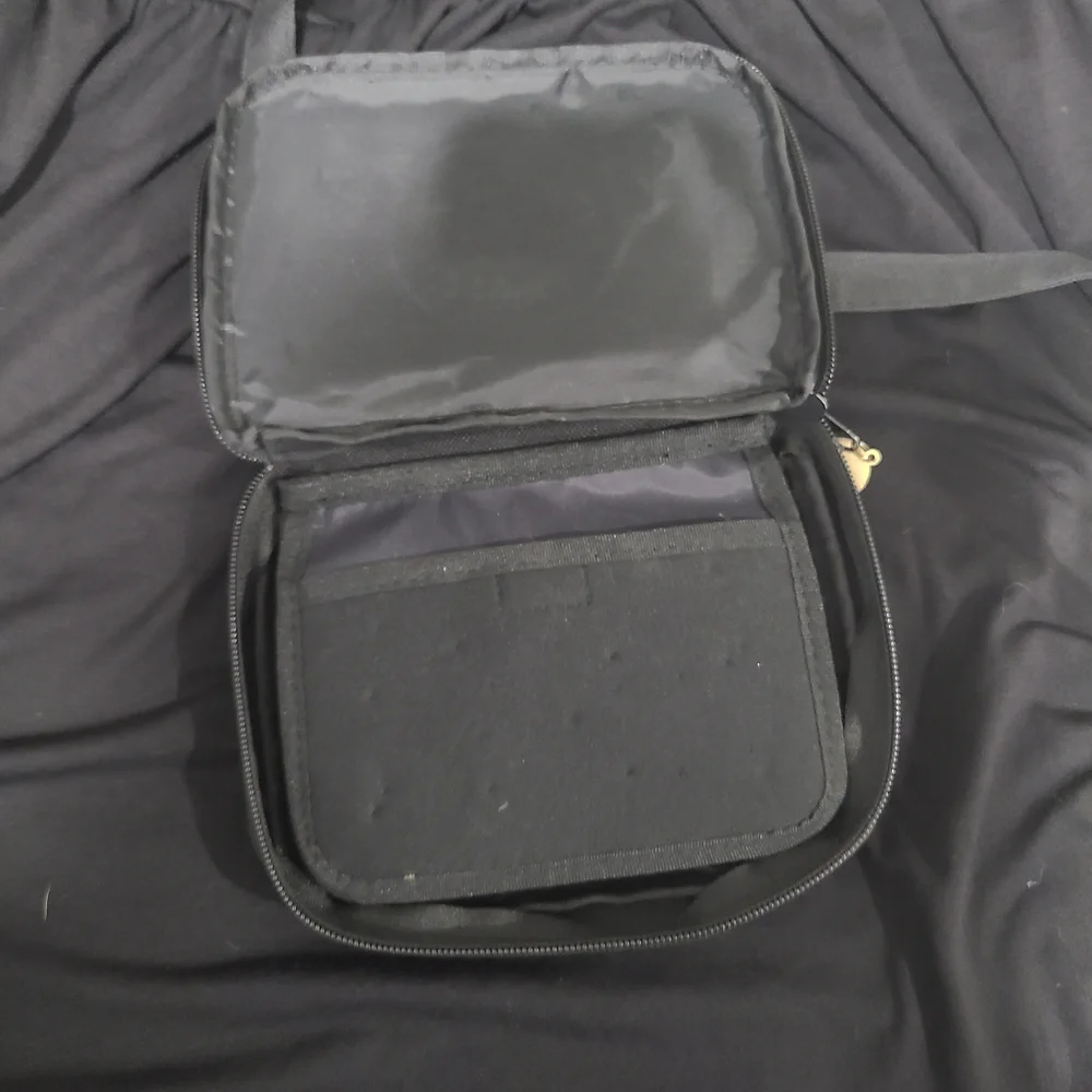 Walt Disney, Disney Parks Pin Trading, Red And Black Small Pin Trading Bag - Picture 3 of 7